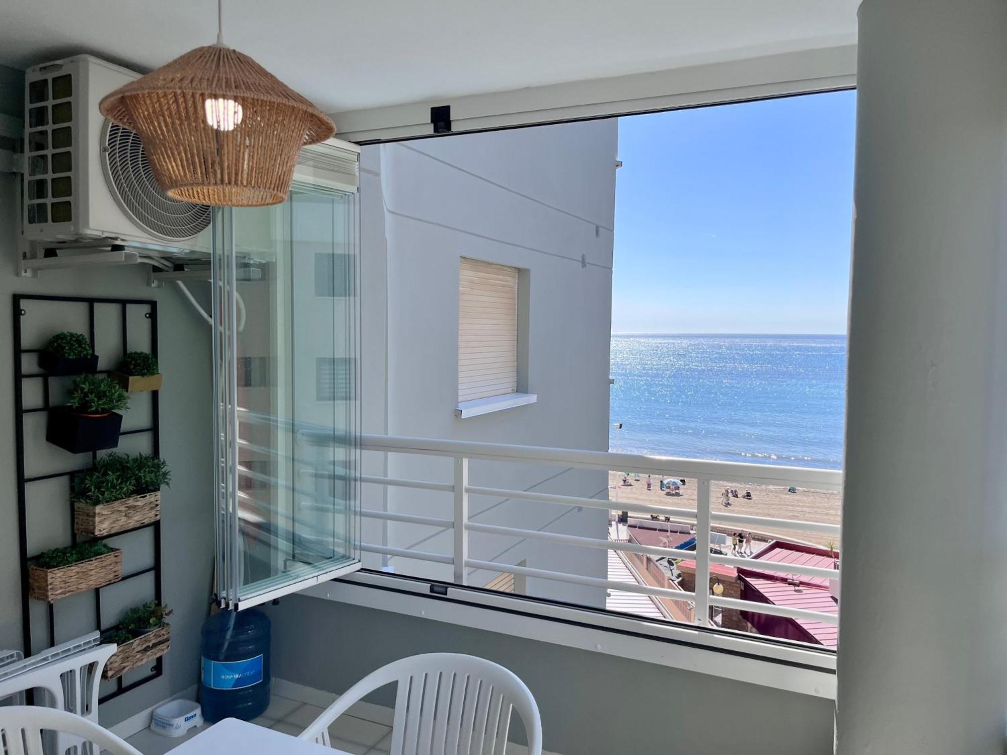 Modern Apartment On The Beach With Pool Calpe Exterior foto