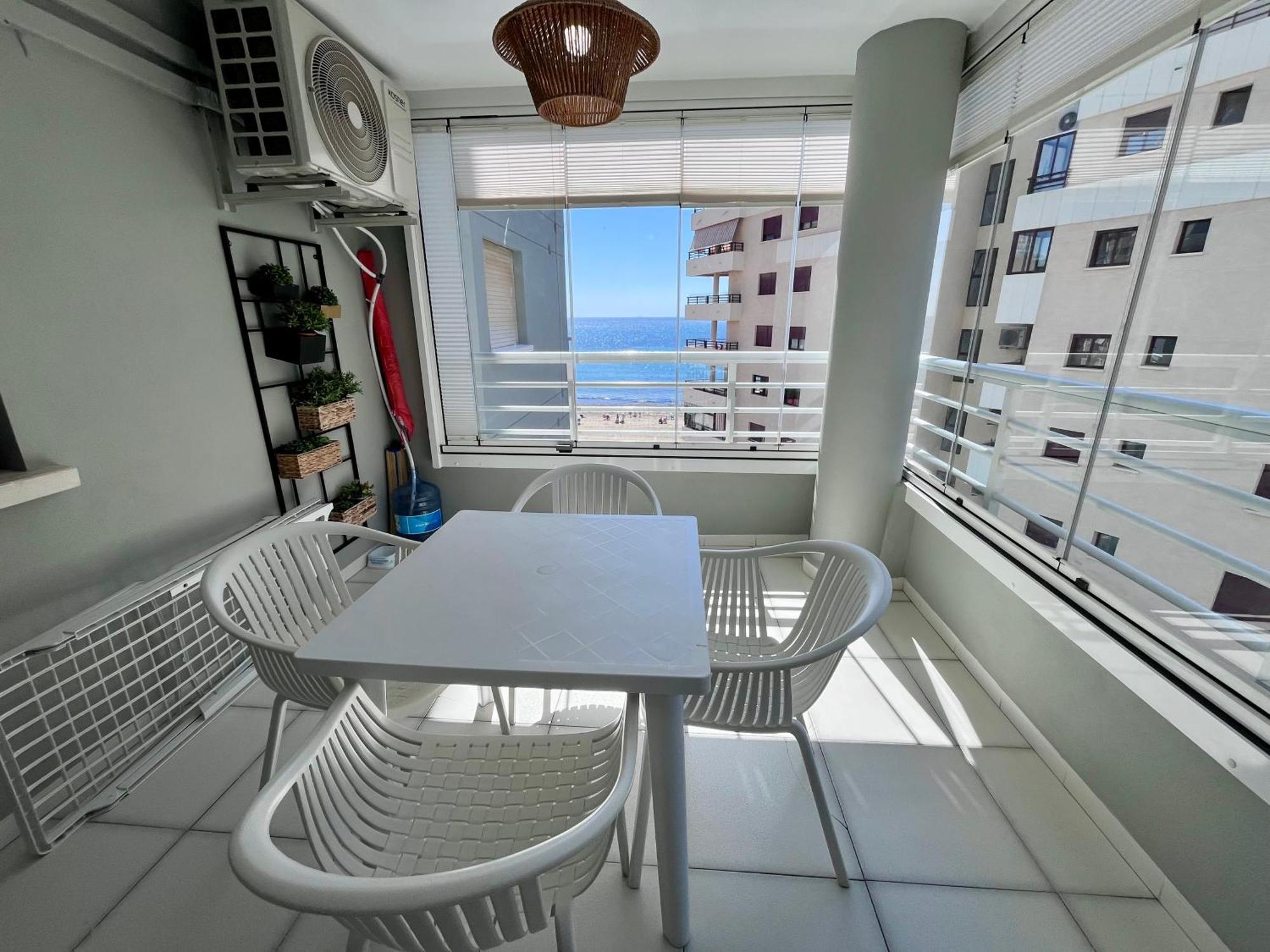 Modern Apartment On The Beach With Pool Calpe Exterior foto